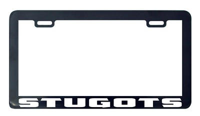 Stugots Tony The Sopranos Italian license plate frame holder tag
