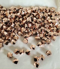 Swarovski Crystal 5054 6mm Mini Rhombus beads, Rose Gold 2X 12pcs 
