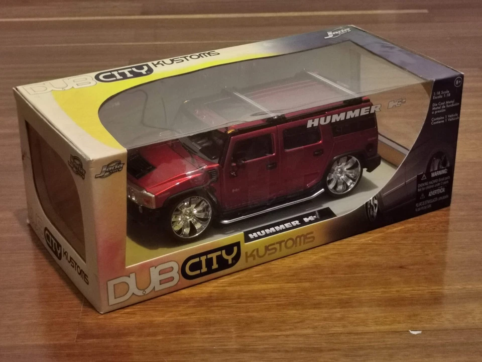 JADA DUB CITY Big Ballers HUMMER H2 1/18 Die Cast - Image 3 of 4