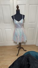 Short/mini A-Line dress NWT, Mopal SZ 7 Jr with straps David  s Bridal