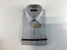 Mens Cosani Gray Long Sleeve Button Down Cotton Dress Shirt NEW