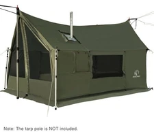 Large Hammock Hot Tent with 2 Stove Jacks, 4 Season with snow skirt.  Two window