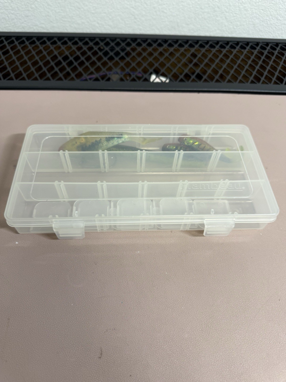 Fishing Lure Lot Soft Plastic Swimbaits Paddle Tail Worm Lures Jig Hooks Case - Image 5