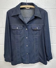 VTG 1970s LEE Riders Pearl Snap Jacket / Made In USA / Men  s Medium