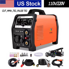 Plasma Cutter Pilot with Arc MMA/TIG PULSE/CUT 50Amp Screen Cutting Machine Home