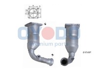 Katalysator Oyodo 10N0071-OYO FüR Peugeot 206 SW 2E 307 3H 2A Break 3E 3A 16V C4