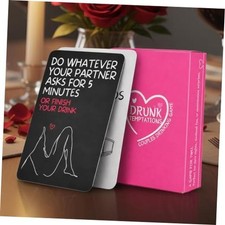 Couples Drinking Game Partner Drunk Cards, 50 Date Night Ideas for Drunk