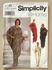 Simplicity Misses' Caftan Pattern 5788 Size S-XXL UNCUT