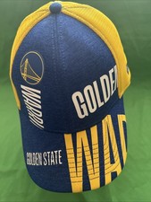Golden State Warriors New Era Royal Blue With Team Logos All Over 39FIFTY Fitted