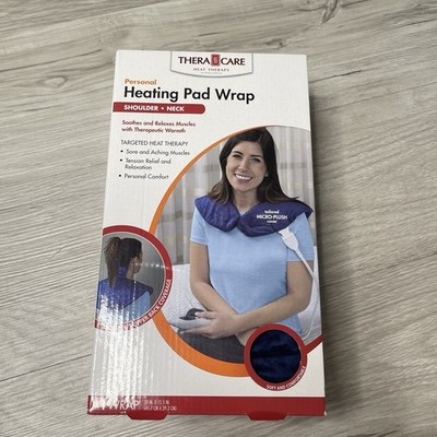 NEW Thera Care Shoulder Neck Electric Heating Pad Wrap Therapy Muscle Recovery