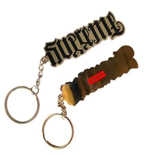 Supreme Ambigram Keychain -black- SS22