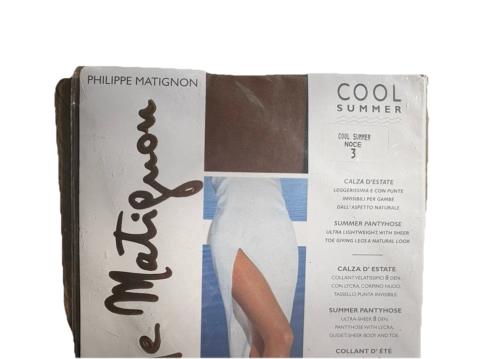 Нераспечатанные колготки Philippe Matignon Cool Summer 3 Den Playa Nature размер 3-M - Изображение 2 из 3