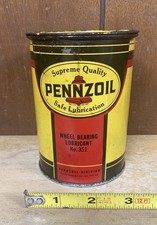 Vintage Advertising  Pennzoil  1 lb Wheel Bea...