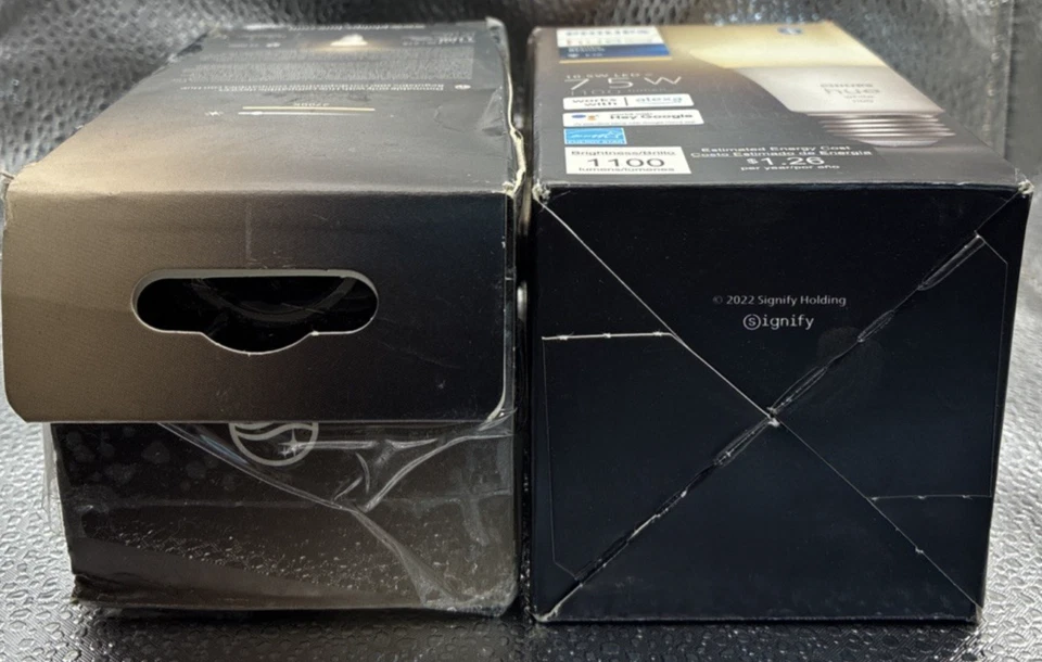 2x Philips Hue A19 75W  1100 Lumen LED Smart Light Bulb-White Ambience - Image 3 of 3