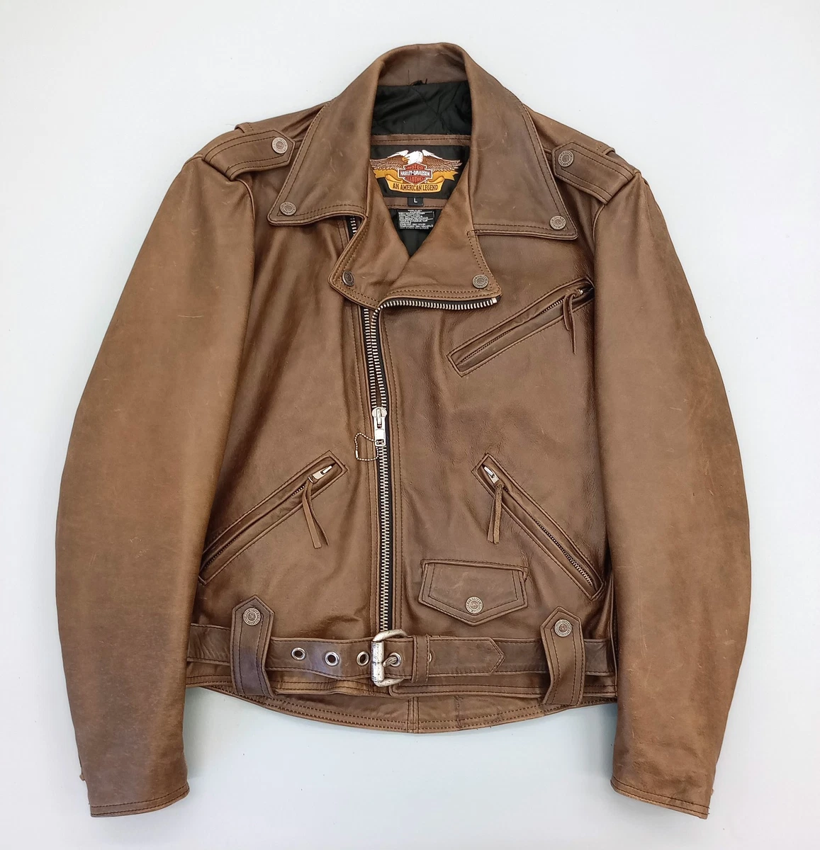 Harley-Davidson Leather Motorcycle Jackets for Men for sale | eBay UK