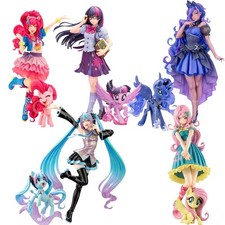 Figura de acción Rainbow Dash My Little Pony Bishoujo Princesa Estatua 23 cm Juguete