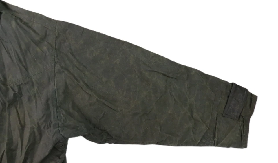 Outback Trading Company US Mens L 44 Oilskin Waxed Cotton Midwest Jacket Coat - Image 2 of 4