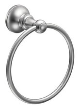 Moen DN4486CH Vale Towel Ring - Chrome