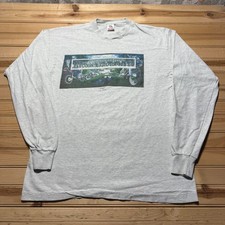 Vintage 90s PMC Est 1913 Motorcycle Club Long Sleeve Graphic Shirt USA Made - XL