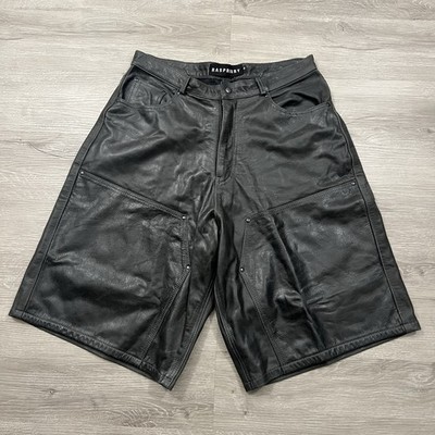 GV Gallery Raspberry Hills Leather Shorts Size Medium Brand New | eBay