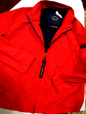 Paul Shark 5XL  Design Jacke  KORALLROT TYPHOON