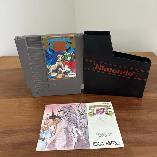 King's Knight -NES Nintendo NES Nintendo Original Game & INSTRUCTION MANUAL