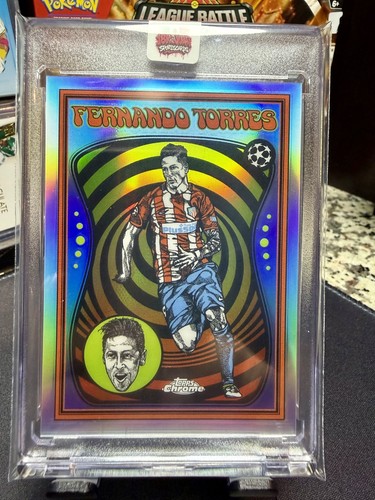 2025-26 Topps Chrome Uefa Club Competitions - Ultra Violet Fernando Torres...