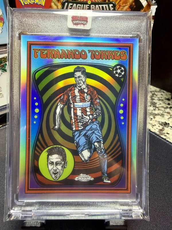 2025-26 Topps Chrome Uefa Club Competitions - Ultra Violet Fernando Torres...