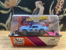 2007 Auto World '71 Racing Camaro 8 Blue/Purple HO Slot Car
