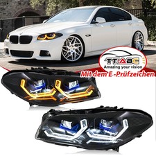 Paar LED Projektor Front Scheinwerfer für BMW 5er F10 F11 F18 2011-2017 Blinker