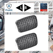 2x ORIGINAL® Topran 206 496 Pedalbelag, Bremspedal für Opel CORSA C MERIVA A