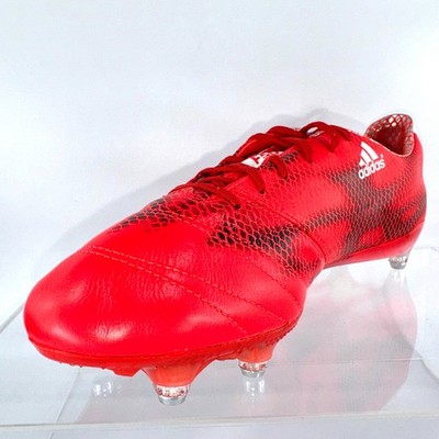 Adidas F50 Adizero Leather SG AC8736 Elite US9 UK8.5 Red Men's