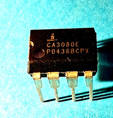 2 Stck.Operationsverstärker Intersil CA3080E   Transconductance OP`S -