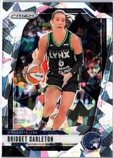 2024 Panini Prizm WNBA #138 Bridget Carleton Ice Prizms