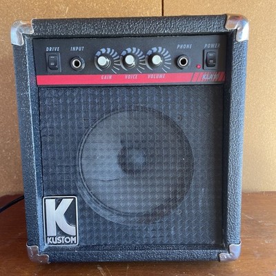 Kustom KLA10 Guitar Amplifier Combo 12W   Powers On   Untested   No Returns 