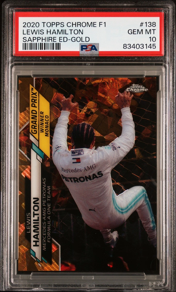 2020 Topps Chrome Sapphire Edition Formula 1 - Lewis Hamilton #138