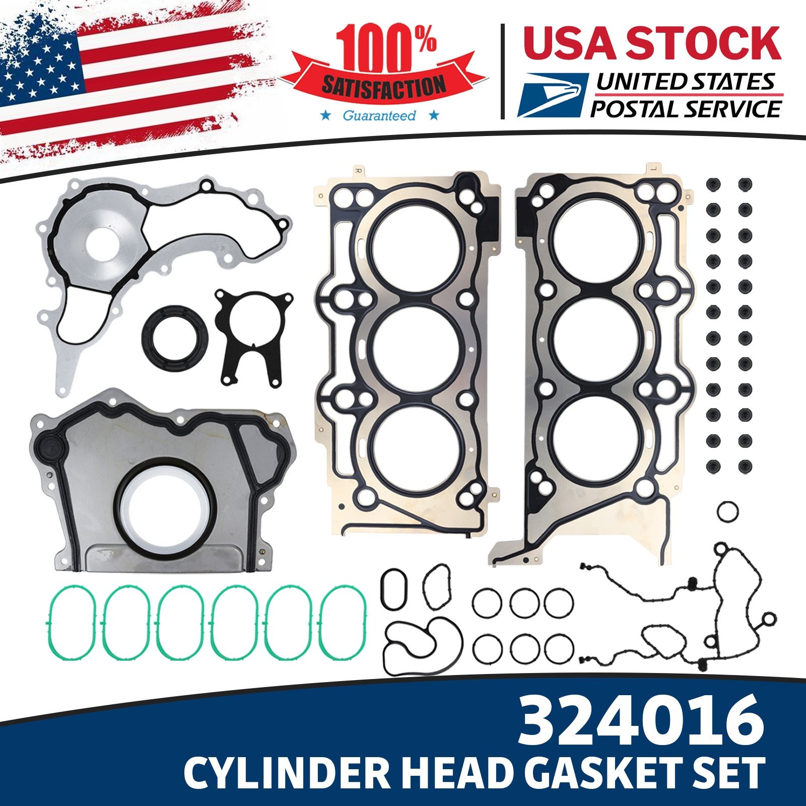 Engine Cylinder Head Gasket Kit 324016 Fit For Maserati GHIBLI 3.0T M000275289