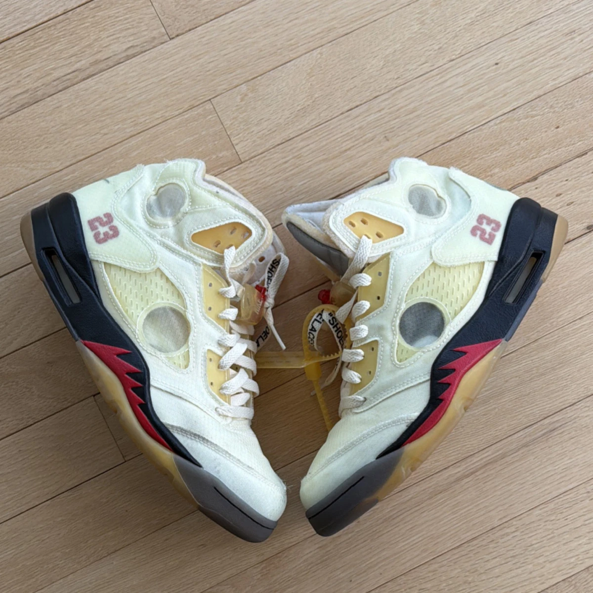 Jordan 5 Retro x Off-White Gray for Sale - Authenticity Guaranteed