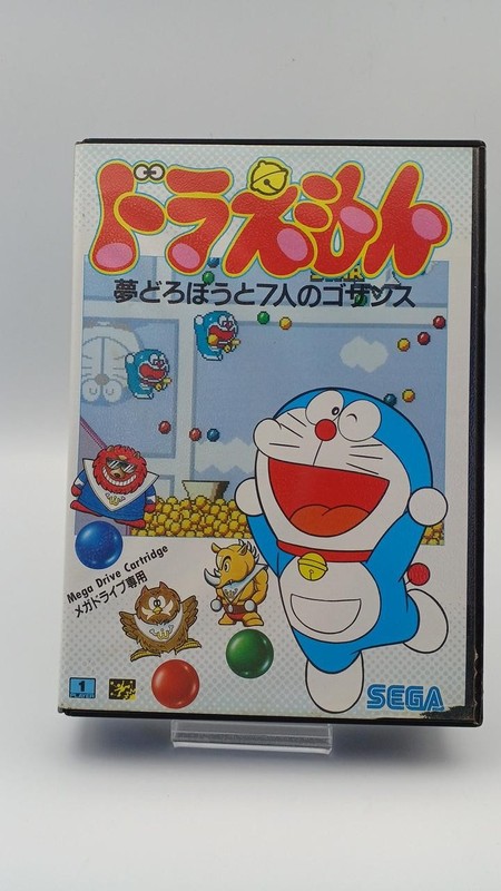 Sega Doraemon Dream Robo & Seven Gozans Mega Drive Game Used