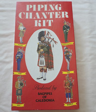 Bagpipes of Caledonia Great Highland Bagpipe Chanter Kit w/ Reed Music Book