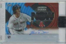 2022 TOPPS Clearly Authentic Generation Now Autographs Blue / JARREN DURAN(Bosto