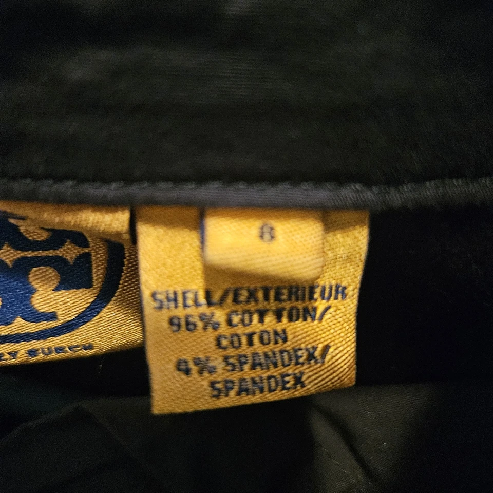 Платье-рубашка Tory Burch коричневое с оборками воротник хлопок женское размер 8 - Изображение 3 из 4