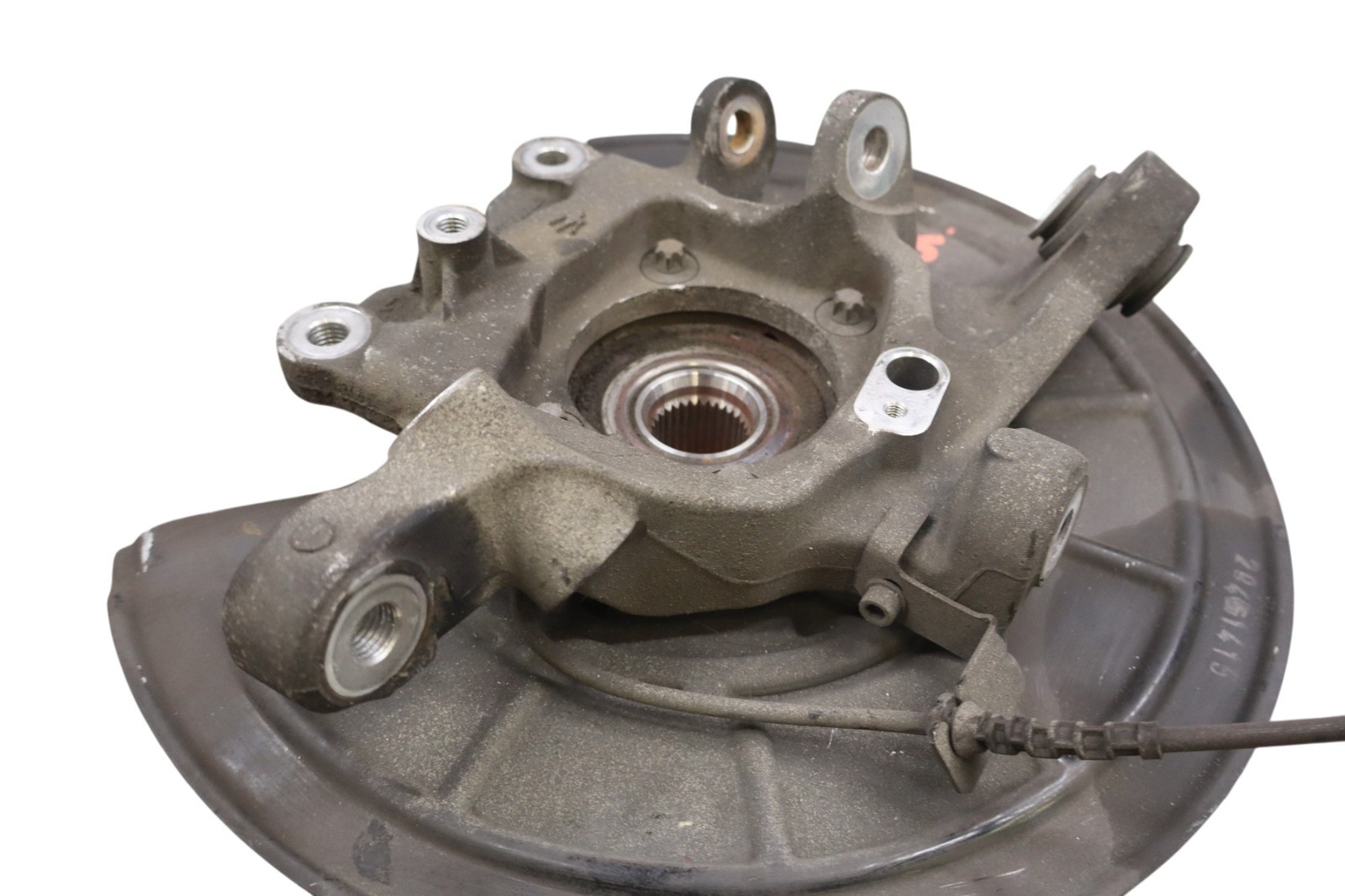 14-17 Maserati Ghibli Rear Right Passenger Spindle Knuckle Hub 670006805 Oem