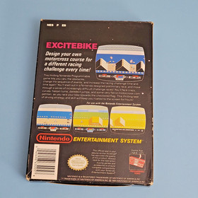 Nintendo NES Excitebike Complete CIB Tested