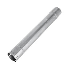 4 Od 30 Long Straight Exhaust Pipe Tubing Universal Steel Silver Galvanized 4 Od 30 Long Straight Exhaust Pipe Tubing Universal Steel Silver Galvanized