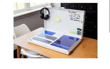 15-in-1 Home Office Portable Workstation Desk with Built-in Storage