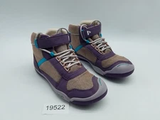 Plae Kaiden WP Girl's Size 2 Waterproof Comfort Running Shoes Purple