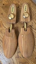 Malouf's Cedar Shoe Trees Men's Medium Stretcher Shaper For Shoes Excellent