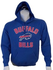 Team Apparel NFL Buffalo Bills Hoodie Size Medium Blue Pullover
