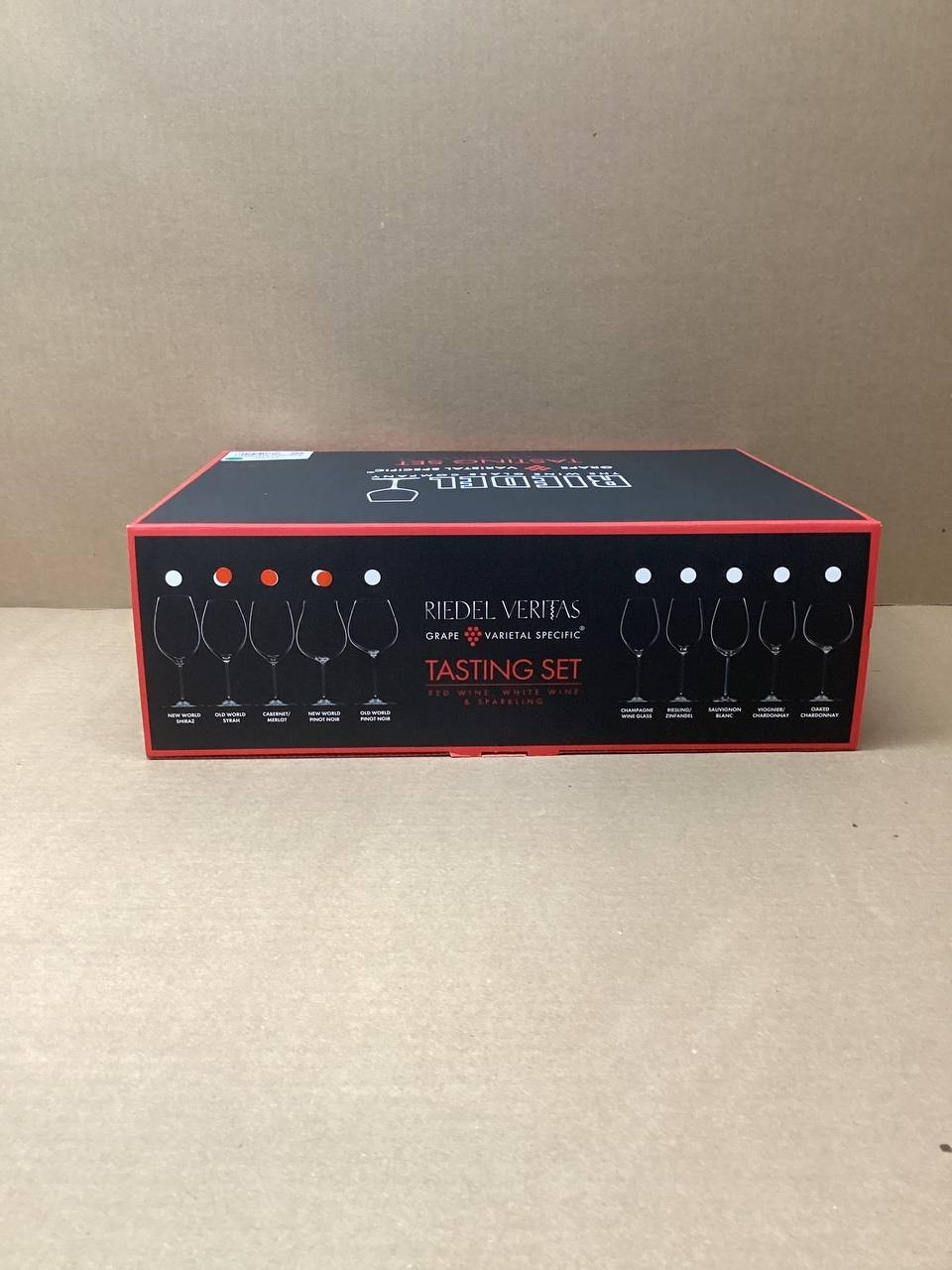 RIEDEL VERITAS RED WINE TASTING SET OF 3 ,5449/74